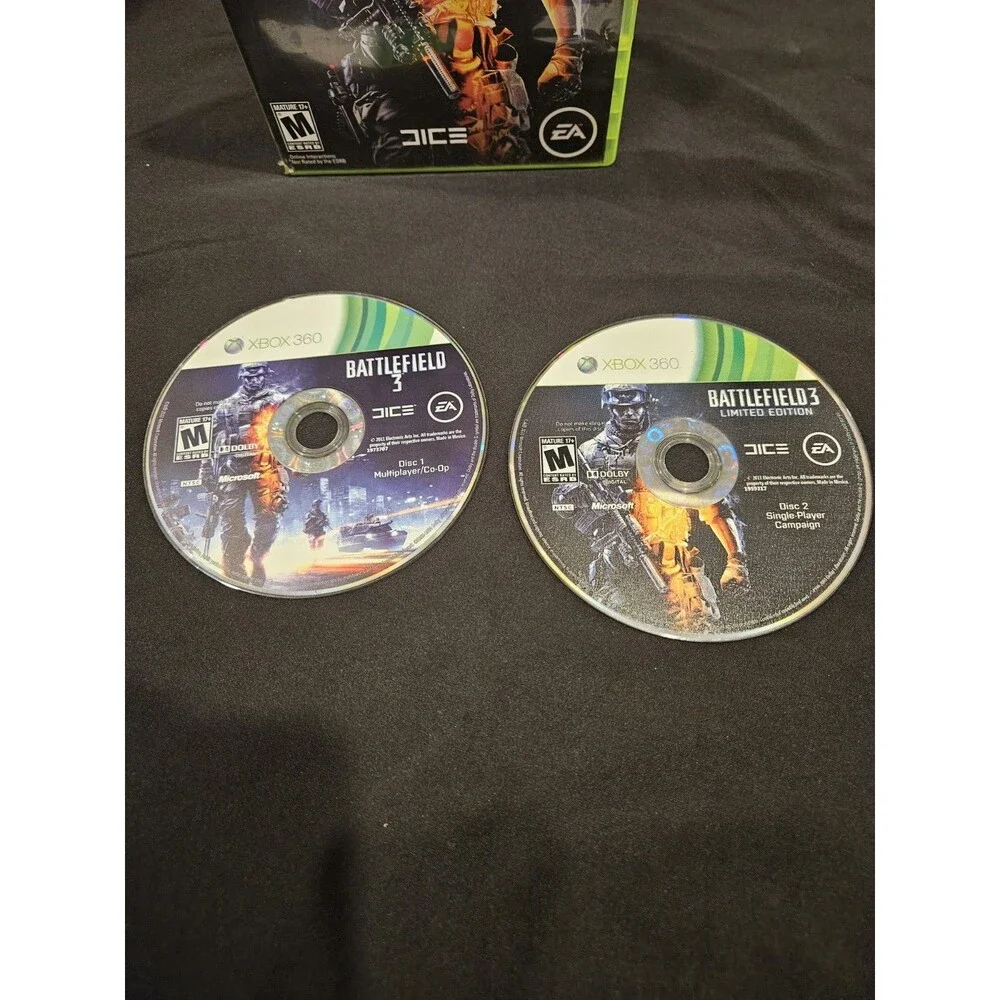 Battlefield 3 Limited Edition (Xbox 360, M, NTSC-U/C) Shooter - EA